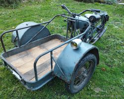 Triporteur PEUGEOT, 125cc, 1951, good running order, french document