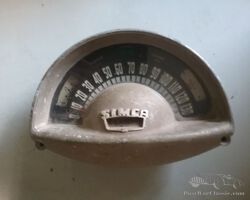 Complete dashboard for postwar Simca