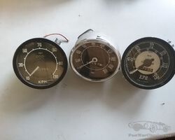 Speedometers/Odometers made by Smiths England