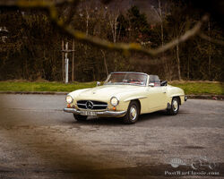 1960 Mercedes-Benz 190SL Cabriolet with hard top | Autiva Auctions Prague | 27 April 2024