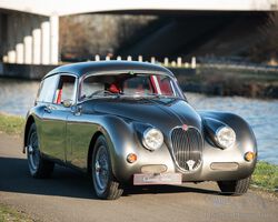 The famous Jaguar XK 150 S Shooting Brake "TOW CAR" from 1959
