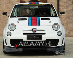 2008 FIAT ABARTH 500 ASSETTO CORSE "LIVREA MARTINI RACING"