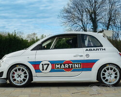 2008 FIAT ABARTH 500 ASSETTO CORSE "LIVREA MARTINI RACING"