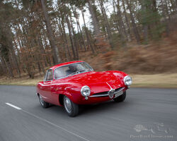 1959 Alfa Romeo Giulietta Sprint Speciale 750 SS “Muso Basso” by Bertone