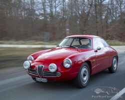 1962 ALFA ROMEO GIULIETTA SPRINT ZAGATO « Coda Tonda »