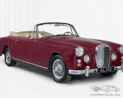 1962 Alvis TD 21 Drop Head Coupe Series 2 V8 LHD by Park Ward