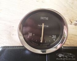 Originele Smiths Amperemeter 1950 - 1960