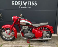 JAWA 500 - 1957, mit Historie & nummerngleich