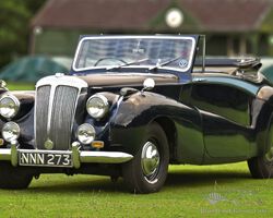 1952 Daimler DB18 Special Sports Cabriolet by Barker