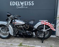 Harley Davidson Knucklehead FL von 1947 - original, Sonny Barger