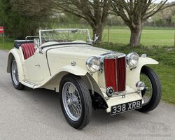 1949 TC finished in Old English White