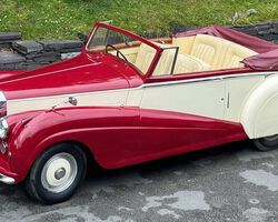 1952 Bentley MK VI “Big Bore” Park Ward Drophead Coupe. B455NY