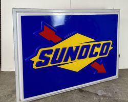Very Large Sunoco Gas Station Double Sided Light-Up Sign | Classic Car Auction - Extravaganza | 28th Sept 2024