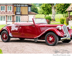 1946 – Citroën Traction 15 Six Cabriolet | Aguttes | Autoworld auction | 05 Oct 2024