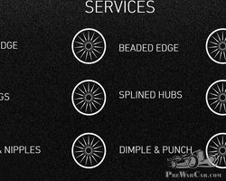 Rims of all shapes and sizes