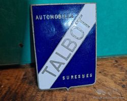 Talbot Lago grille badge
