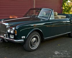 1975 Bentley Corniche Convertible.