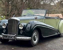 1950 Bentley MK VI Park Ward “Long Wing” Drophead Coupe B4HR