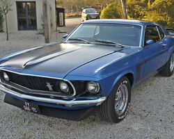 1969 FORD MUSTANG BOSS 302 In concours order.
