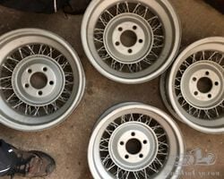 BMW 327 Speichenräder Speichenfelgen 4,5 x 15 spoke wheels