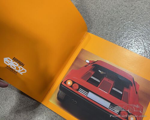 Ferrari BB512 sales brochure