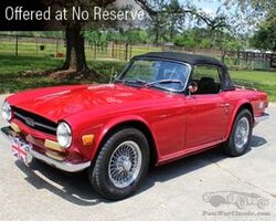 1972 TRIUMPH TR6 Supercharged | Henderson Auctions | 3rd May 2025