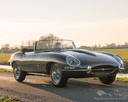 Coming soon -1961 Jaguar E Type Series 1 LHD Flat Floor outside bonnet lock
