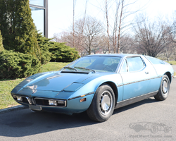 1973 Maserati Bora | Enchères de voitures Lucky Collection | 31 mai - 1er juin 2025