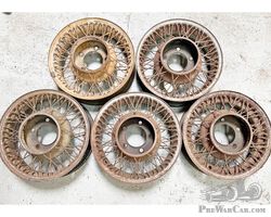 5 ROBERGEL SPOKE WHEELS FOR THE RENAULT FREGATE