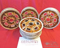 4 JANTES DUNLOP POUR PEUGEOT 104