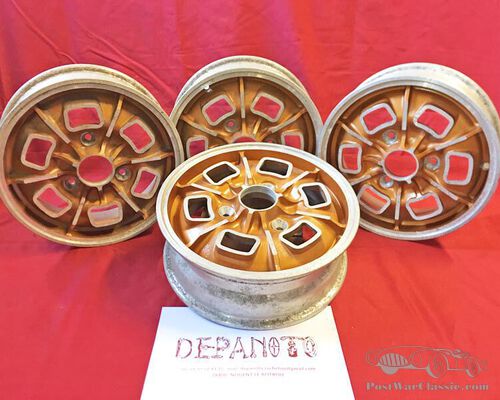 4 JANTES DUNLOP POUR PEUGEOT 104