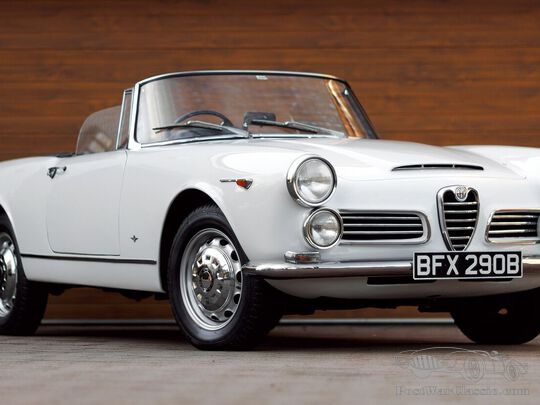 Car Alfa Romeo 2600 SPIDER 1964 for sale - PostWarClassic