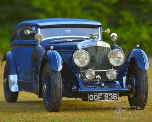 1953 Bentley Blue Train by Racing Green.