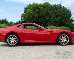 2007 FERRARI 599 GTB F1 VAT displayed