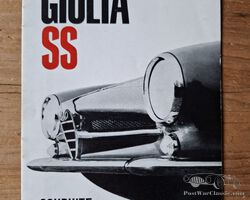 Alfa Romeo Giulia SS User manual - Conduite et Entretien