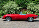 1961 Jaguar E Type 3.8 Litre Outside bonnet lock flat floor.