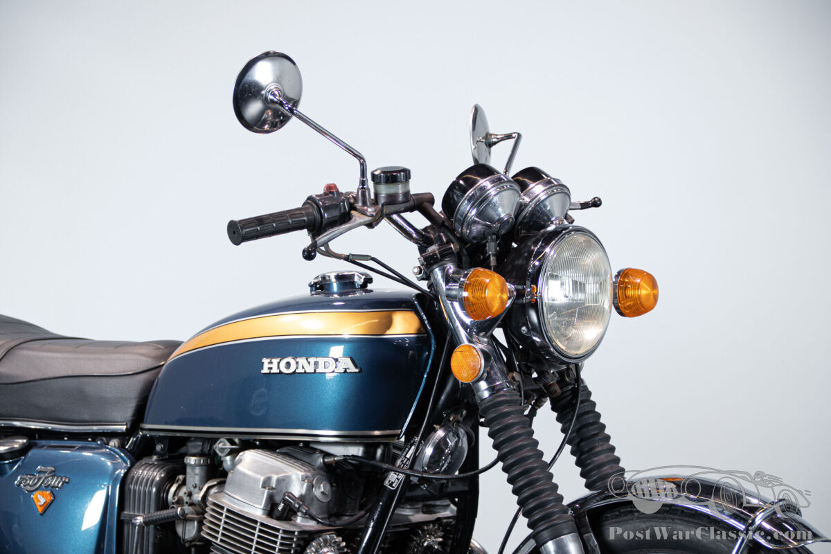 ELLEGI HONDA 750cc-12 Scala 1/6 Racing Moto A Batteria -New Anni 70