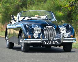 1959 Jaguar 3.8 litre XK150S Drophead Coupe.
