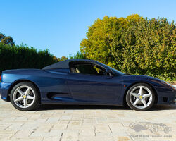 2003 FERRARI 360 SPIDER MANUALE