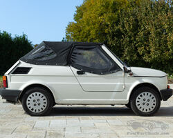 1992 FIAT 126 POP 2000 CABRIOLET