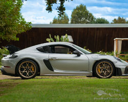 2024 PORSCHE 718 CAYMAN GT4 RS “weissach ”VAT EXPOSED ONLY 80 KM TRAVELED