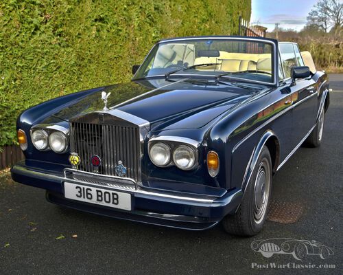 1990 Rolls Royce Corniche 3 Convertible