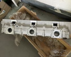 Nash Healey Aluminium Big Valve Triple Carburettor Cylinder Head
