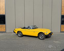 MG-B 1978 Jaune Inca !