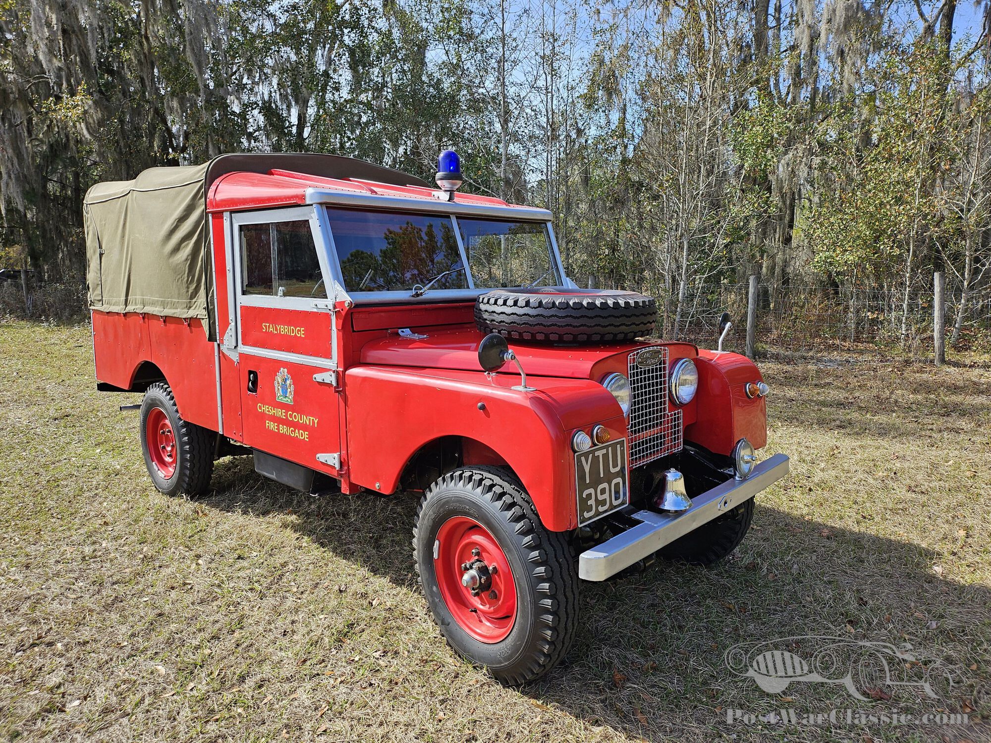 1957 Series 1 Land Rover Fire Engine + Coventry Climax Godiva Fire Pump