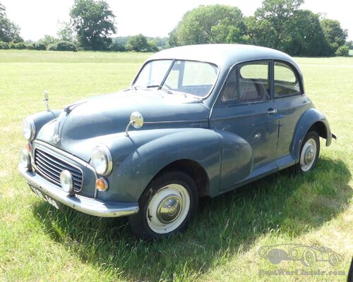 1956 Series II Morris Minor Saloon | The Ernie Warren Collection Auction | 13th June 2026