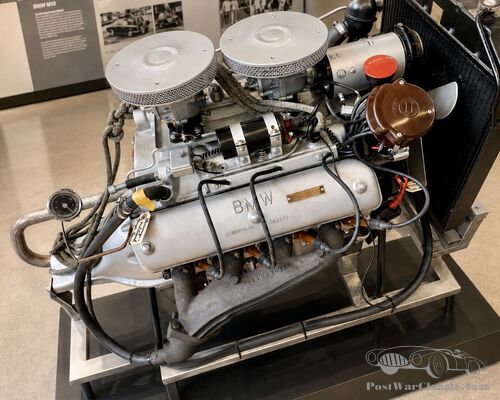 BMW 507 V8 engine, fully functional and completely overhauled