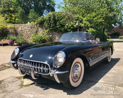 1954 Corvette C1 - SUPER RARE Black!!